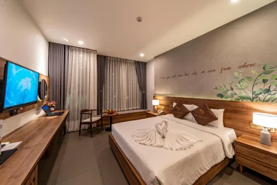 Camera Deluxe doppia — Thanh Long Hotel - Tra Khuc